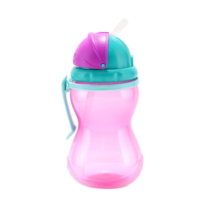 CANPOL-BABIES-Tasse-Sport-avec-Paille-Retractable-Rose---56/109