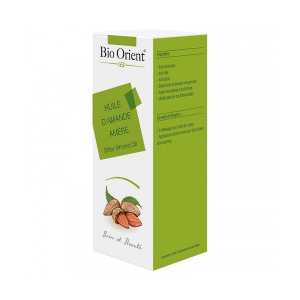 BIO ORIENT HUILE D'AMANDE AMERE 10ML (زيت اللوز المر)