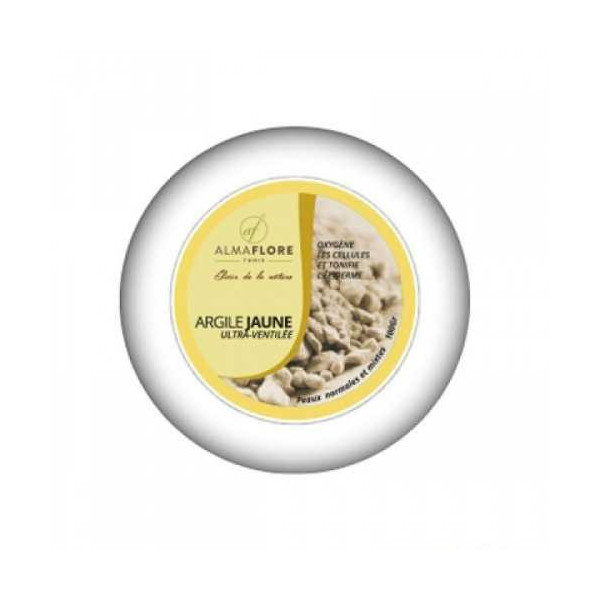 ALMAFLORE ARGILE JAUNE,100GR