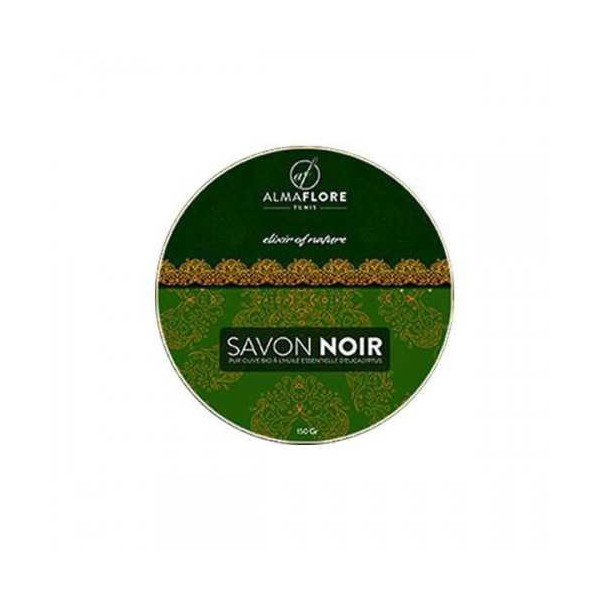 ALMAFLORE SAVON NOIR A L EUCALYPTUS 150 GR