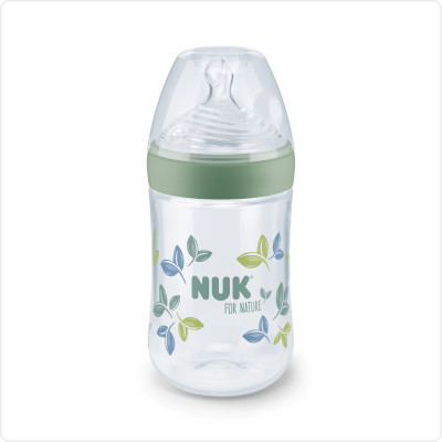 NUK-BIB-PLAST-NATURE-SENSE-"M"-260ML-/-10216267