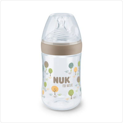 NUK-BIB-PLAST-NATURE-SENSE-"M"-260ML-/-10216267