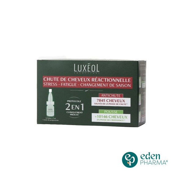 LUXEOL CHUTE DE CHEVEUX REACTIONNELLE 2EN1 147ML