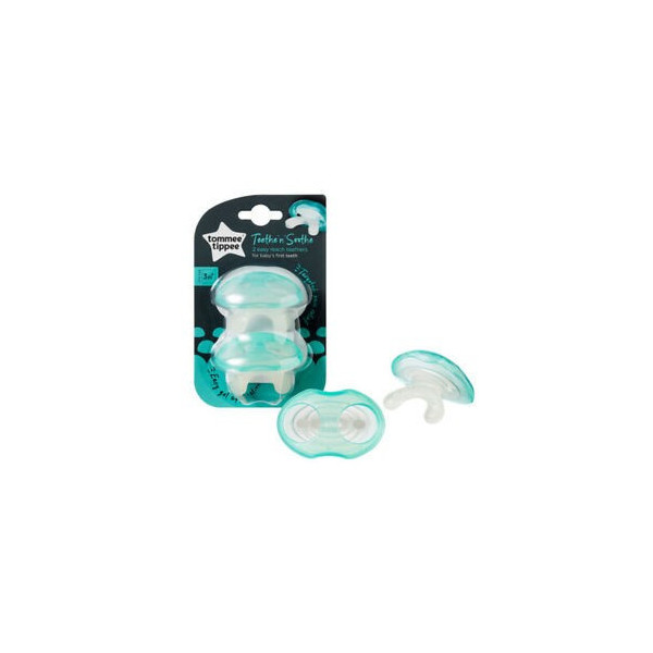 TOMMEE TIPPEE 2 ANNEAUX DE DENTITIONS 3M+