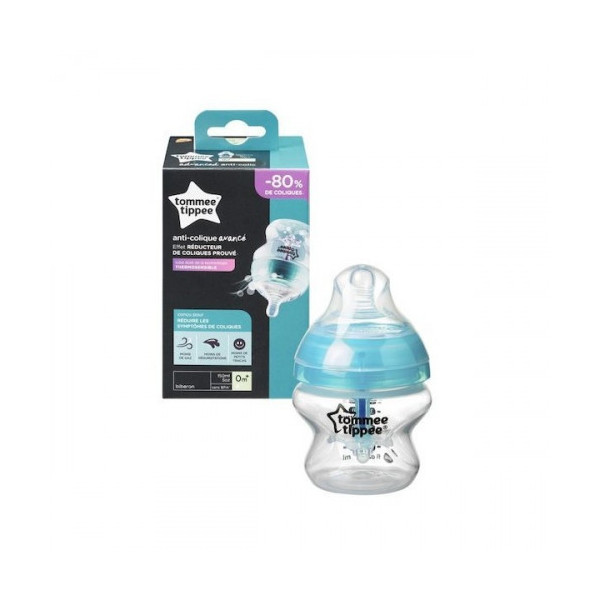 TOMMEE TIPPEE BIBERON ADVANCED ANTI-COLIQUE TURQUOISE 0M+ 150ML