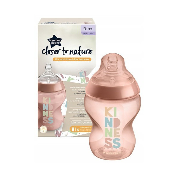 TOMMEE TIPPEE CLOSER TO NATURE BIBERON KINDNESS 260 ML