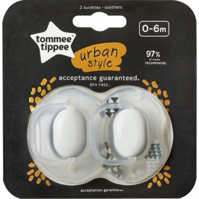 TOMMEE-TIPPEE-URBAN-STYLE-2-SUCETTES-0-6M