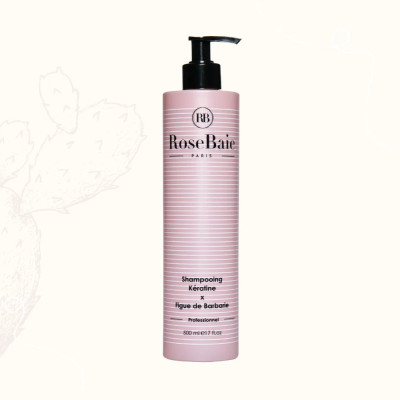 ROSEBAIE SHAMPOING HUILE DE RICIN X KÉRATINE 500ML