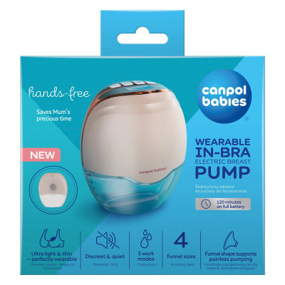 CANPOL BABIES TIRE LAIT ELECTRIQUE SANS FIL MAIN LIBRE