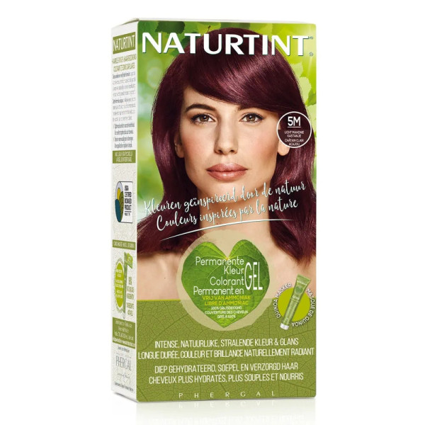 NATURTINT COLORATION PERMANANTE 5M CHATAIN CLAIR ACAJOU 170 ML