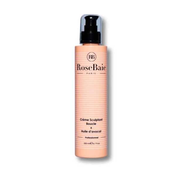 RoseBaie Crme hydratante Cheveux boucls x Huile dAvocat