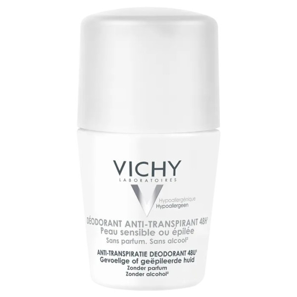 VICHY DÉODORANT ANTI-TRANSPIRANT 48H PEAUX SENSIBLES 50ML