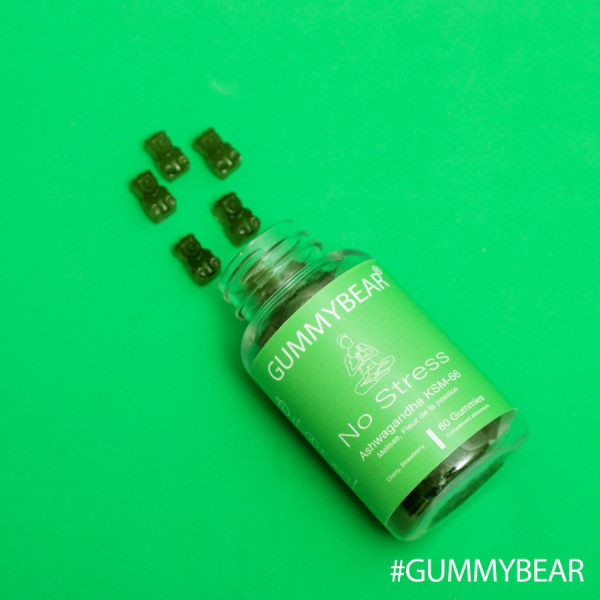 GUMMYBEAR ASHWAGANDHA NO STRESS 60 GUMMIES