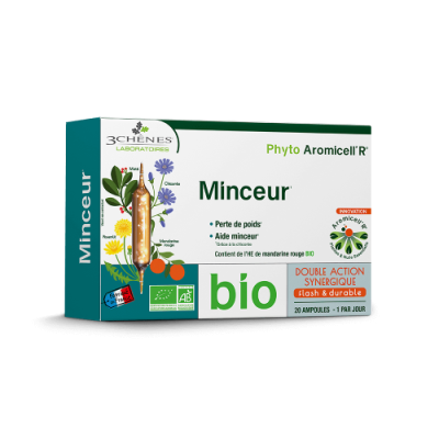 3 CHENES PHYTO AROMICELL'R MINCEUR 10ML*20 AMPOULES