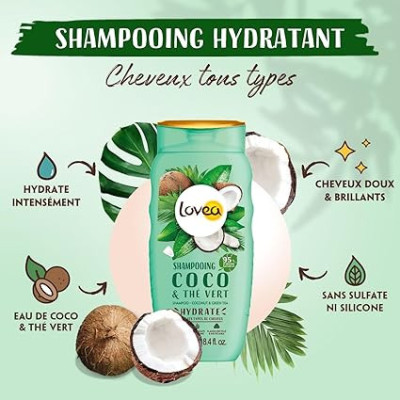 LOVEA SHAMPOOING COCO & THE VERT CHEVEUX NORMAUX 250 ML