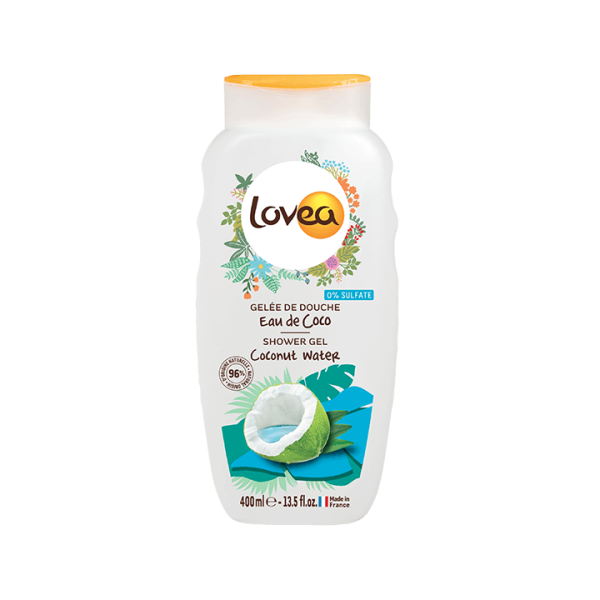 LOVEA GELEE DE DOUCHE EAU DE COCO 400 ML