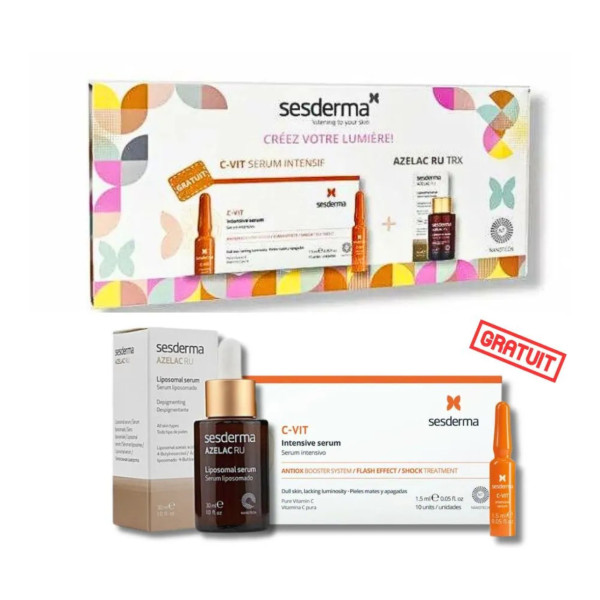 SESDERMA COFFRET CREEZ VOTRE LUMIERE AZELAC ET C-VIT (OFFERT)