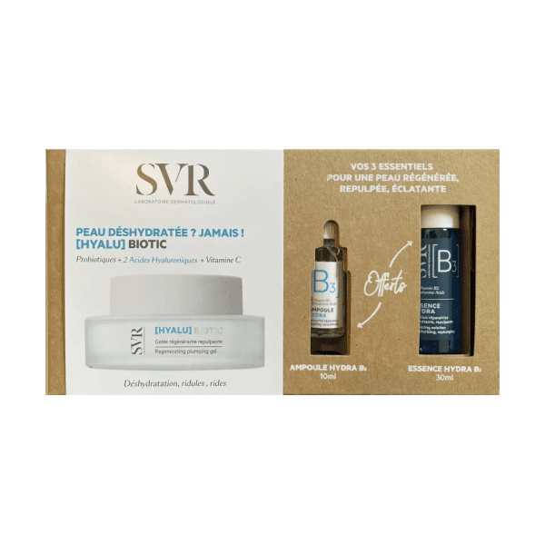 SVR SET [HYALU] BIOTIC+AMPOULE B3 10ML (OFFERT)+[B3] ESSENCE HYDRA 30ML (OFFERT)