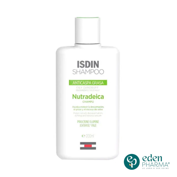 ISDIN SHAMPOING NUTRADEICA ANTI-PELLICULAIRE GRAS 200ML