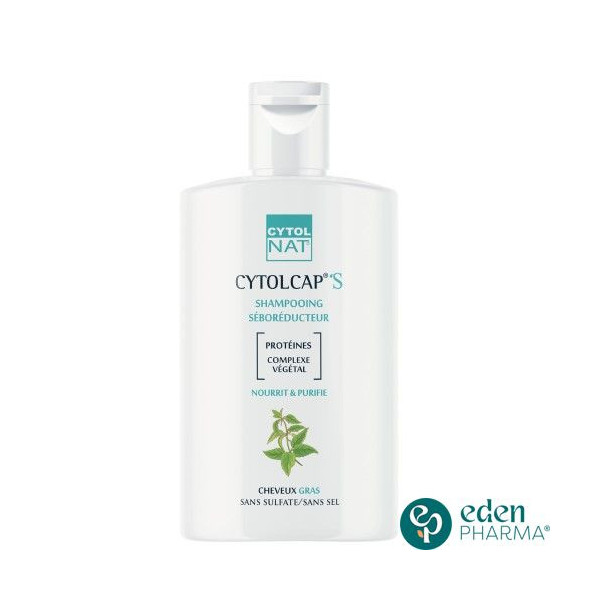 CYTOLNAT CYTOLCAP S SHAMPOOING SEBOREDUCTEUR CHEVEUX GRAS 200ML