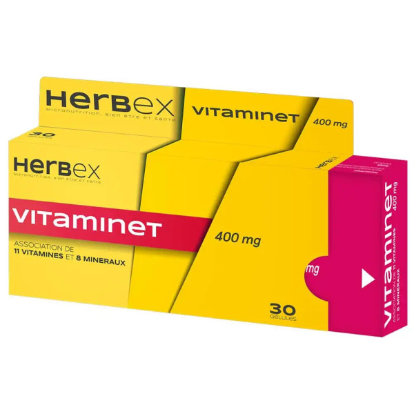 HERBEX VITAMINET 30 GÉLULES