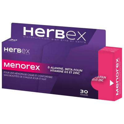 HERBEX MENOREX 30 GÉLULES