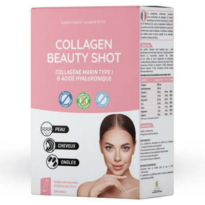 COLLAGEN BEAUTY PEAU, CHEVEUX ET ONGLES  14 STICKS