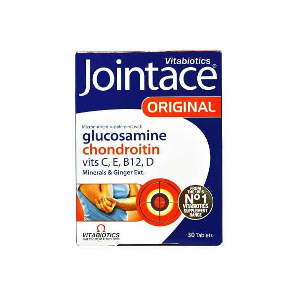 VITABIOTICS JOINTACE ORIGINAL CHONDROÏTINE + GLUCOSAMINE,30 COMPRIMES