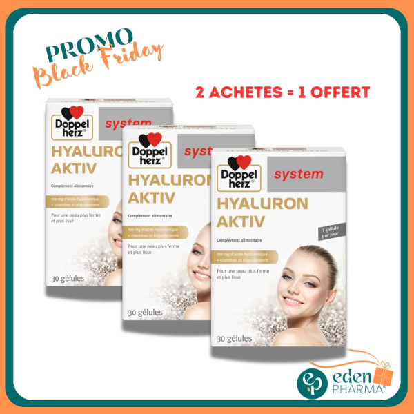 AKTIV HYALURON CURE 3 MOIS (2 ACHETES - 1 OFFERT)