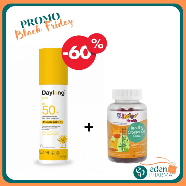 DAYLONG KIDS LOTION SPF50+ (-60%) + KINDER HEALTH CROISSANCE 60G