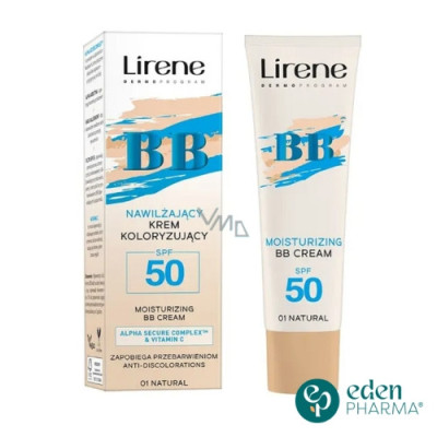 LIRENE BB CREAM SPF50 - 01 NATURAL 30ML