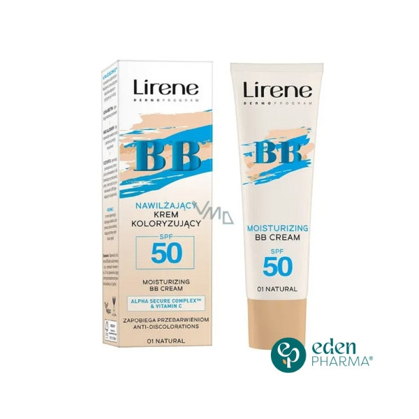 LIRENE BB CREAM SPF50 - 01 NATURAL 30ML