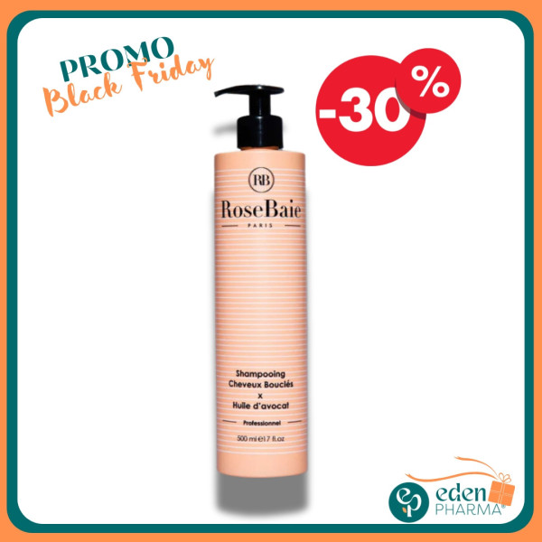 ROSEBAIE SHAMPOING CHEVEUX BOUCLS KRATINE ET HUILE D'AVOCAT -30%