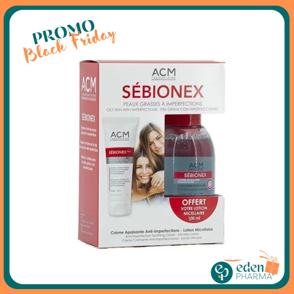 ACM COFFRET SEBIONEX TRIO+LOTION MICELLAIRE GRATUIT