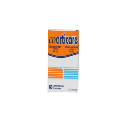 COARTICARE CHONDROITIN , GLUCOSAMINE BOITE DE 60 COMPRIMES