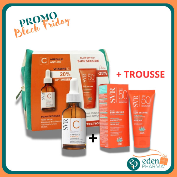 SVR TROUSSE AMPOULE C ECLAT ANTI-OX + ECRAN BLUR -25%