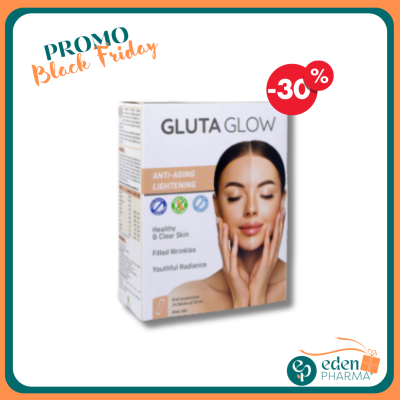 VENTE FLASH 2 GLUTA GLOW ANTI-ÂGE ECLAIRCISSANT 14 STICKS