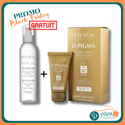 copy of VENTE FLASH PHYTEAL D-PIGMA SPF100 INVISIBLE + EAU MICELLAIRE 150ML GRATUITE