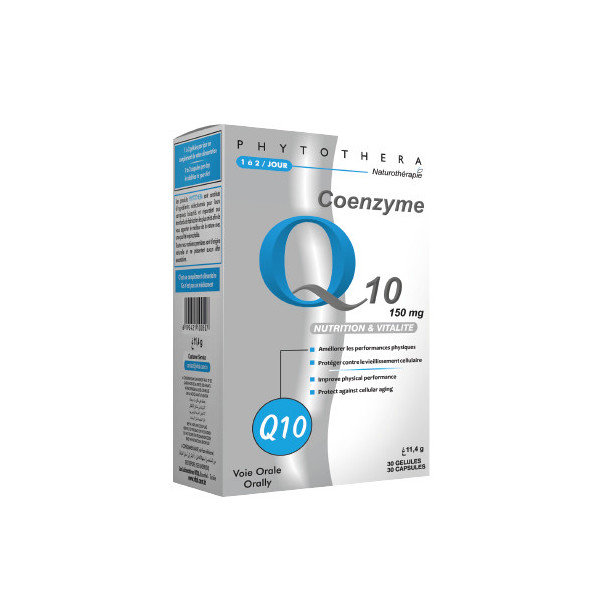 PHYTOTHÉRA COENZYME Q10 30 GELULES