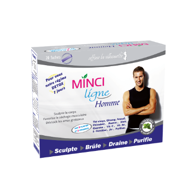 VITAL MINCILIGNE HOMME 20 SACHETS