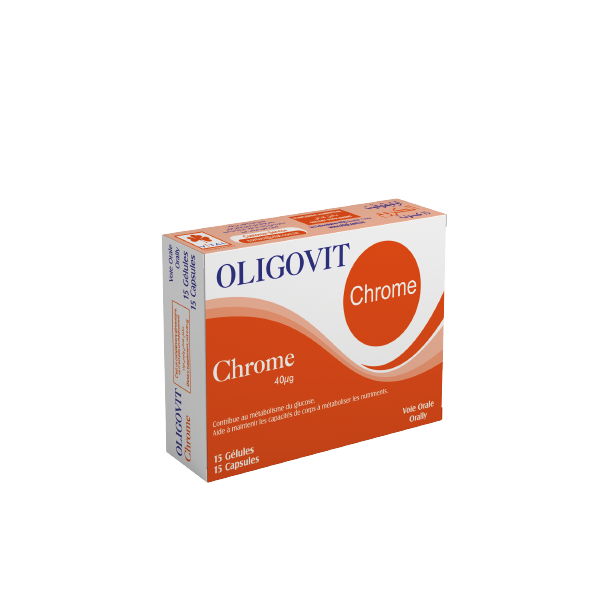 OLIGOVIT CHROME 15 GELULES