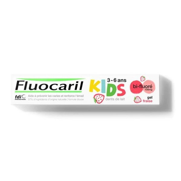 FLUOCARIL KIDS 3-6 ANS DENTIFRICE FRAISE 75ML