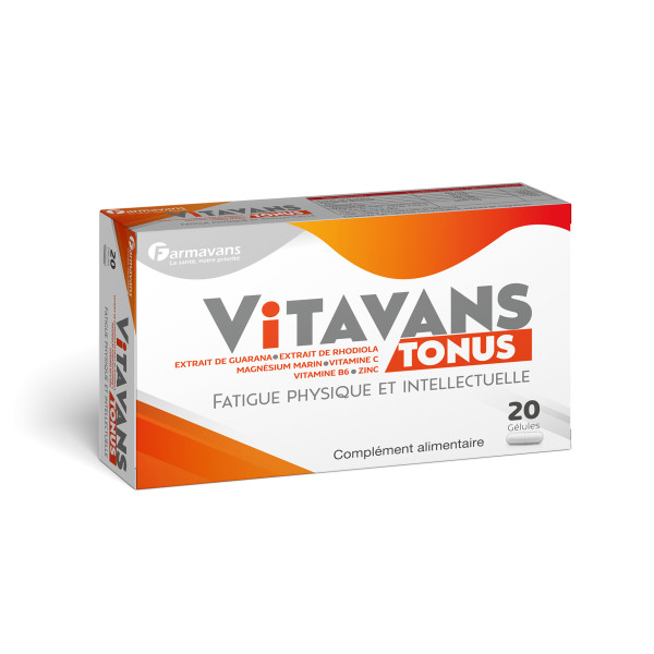 FARMAVANS VITAVANS TONUS 20 GELULES