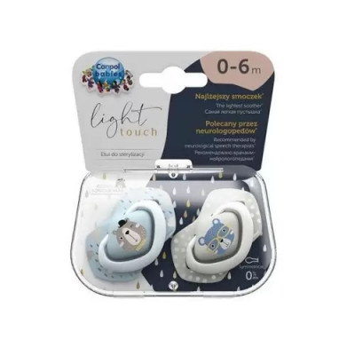 CANPOL BABIES 2 SUCETTES UNIVERSELLES 0-6M BONJOUR PARIS