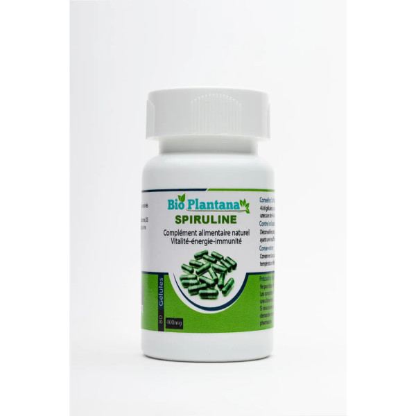 BIO PLANTANA SPIRULINE 80 gélules