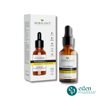 BIOBALANCE SERUM NIACINAMIDE-G 15% + GLYCOLIC ACID 5% 30ML