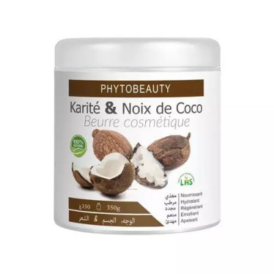 PHYTOBEAUTY BEURRE DE KARITE & NOIX DE COCO 350 GR LHS