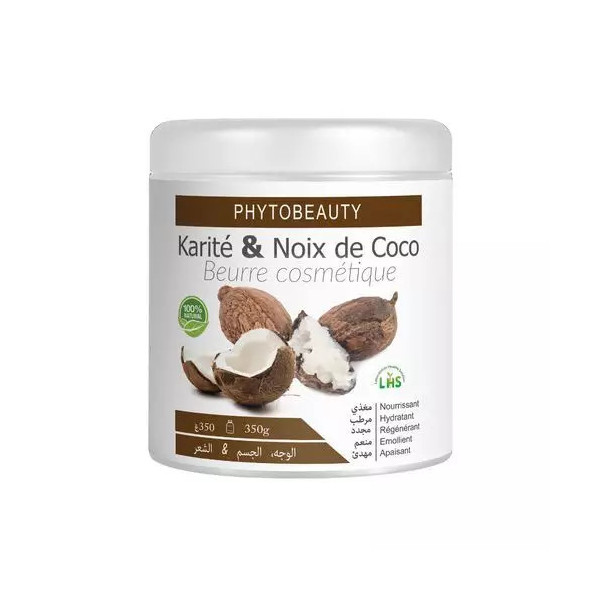 PHYTOBEAUTY BEURRE DE KARITE & NOIX DE COCO 350 GR LHS