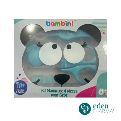 BAMBINI KIT MANUCURE 4 PIECES POUR BEBE