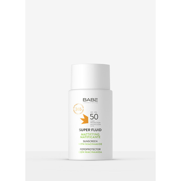 BABE SUPER FLUID ECRAN MATIFIANTE SPF50+ PEAU GRASSE ACNEIQUES 50ML